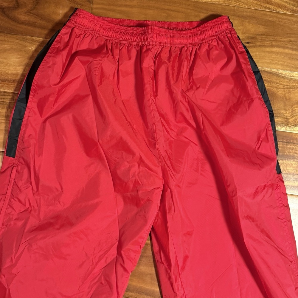 Vintage Reebok Red Track Pants Mens Size Large Jogger Y2K